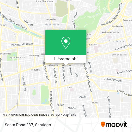 Mapa de Santa Rosa 237