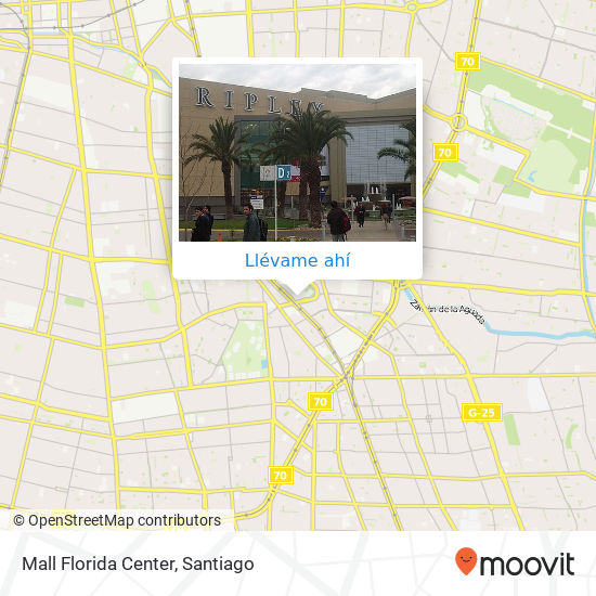 Mapa de Mall Florida Center