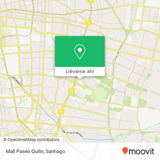 Mapa de Mall Paseo Quilin