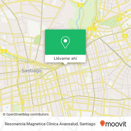 Mapa de Resonancia Magnetica Clinica Avansalud