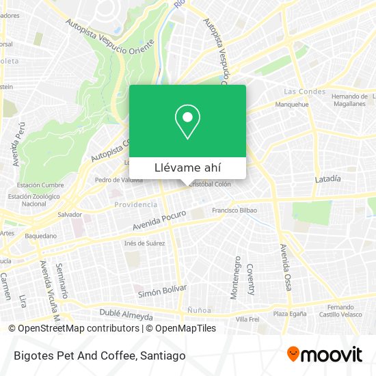 Mapa de Bigotes Pet And Coffee