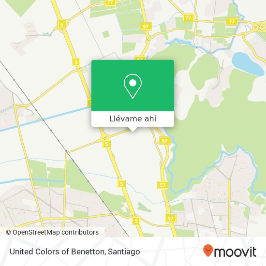 Mapa de United Colors of Benetton