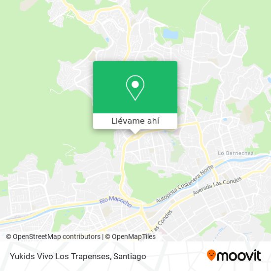 Mapa de Yukids Vivo Los Trapenses