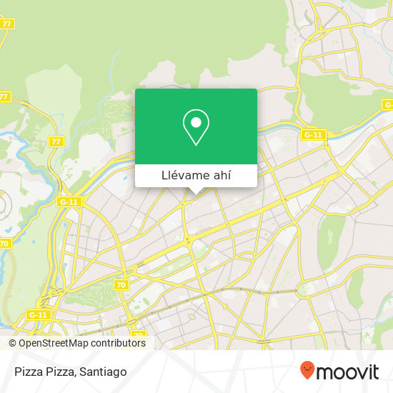 Mapa de Pizza Pizza