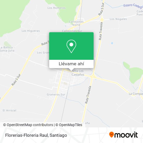 Mapa de Florerias-Floreria Raul