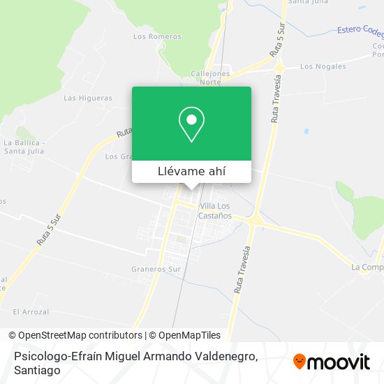 Mapa de Psicologo-Efraín Miguel Armando Valdenegro