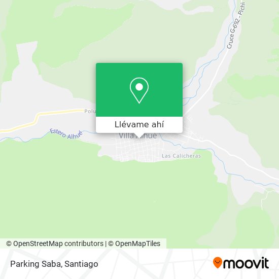 Mapa de Parking Saba