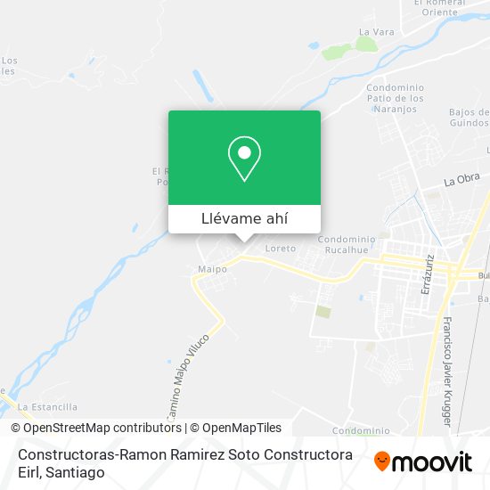 Mapa de Constructoras-Ramon Ramirez Soto Constructora Eirl