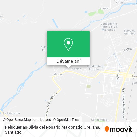 Mapa de Peluquerias-Silvia del Rosario Maldonado Orellana