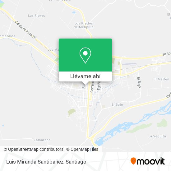 Mapa de Luis Miranda Santibáñez