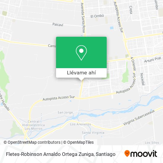 Mapa de Fletes-Robinson Arnaldo Ortega Zuniga