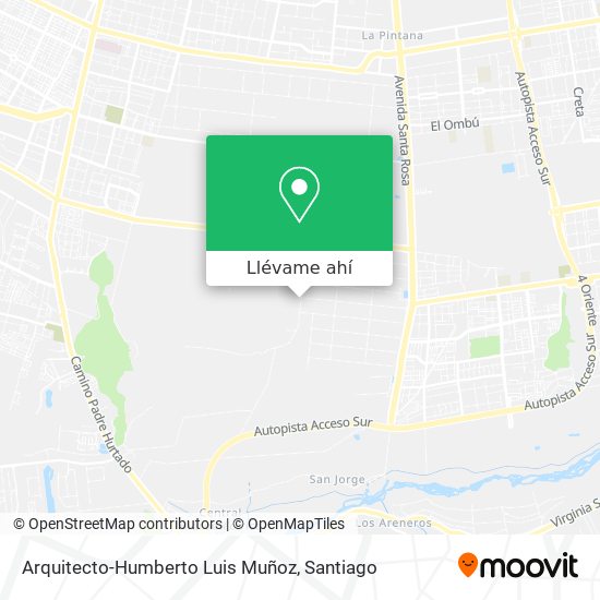 Mapa de Arquitecto-Humberto Luis Muñoz