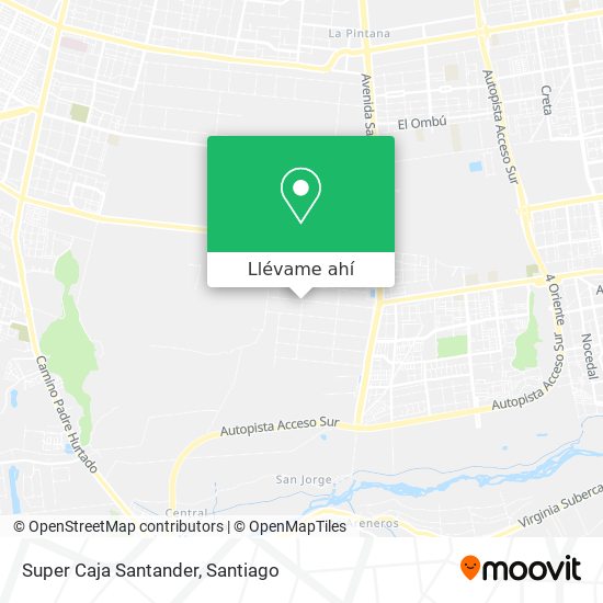 Mapa de Super Caja Santander