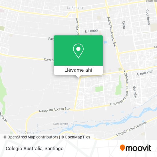 Mapa de Colegio Australia