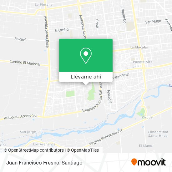 Mapa de Juan Francisco Fresno