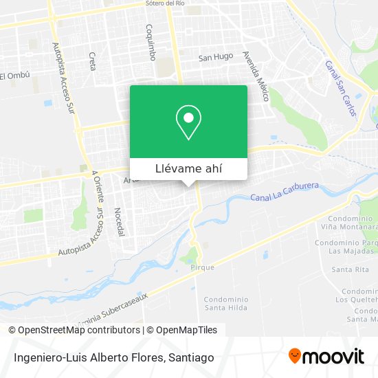 Mapa de Ingeniero-Luis Alberto Flores
