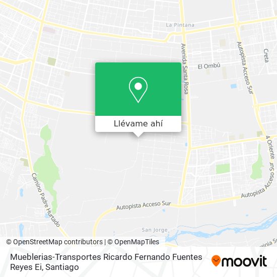 Mapa de Mueblerias-Transportes Ricardo Fernando Fuentes Reyes Ei