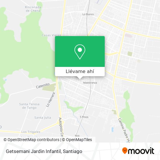 Mapa de Getsemani Jardin Infantil