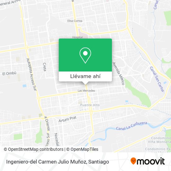 Mapa de Ingeniero-del Carmen Julio Muñoz