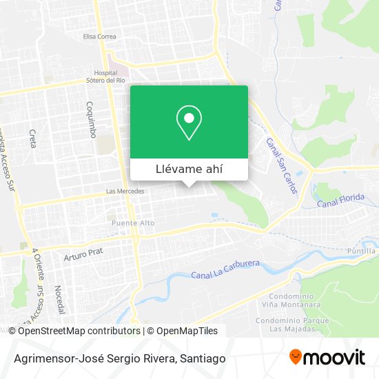 Mapa de Agrimensor-José Sergio Rivera