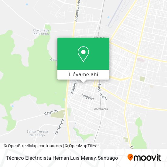 Mapa de Técnico Electricista-Hernán Luis Menay