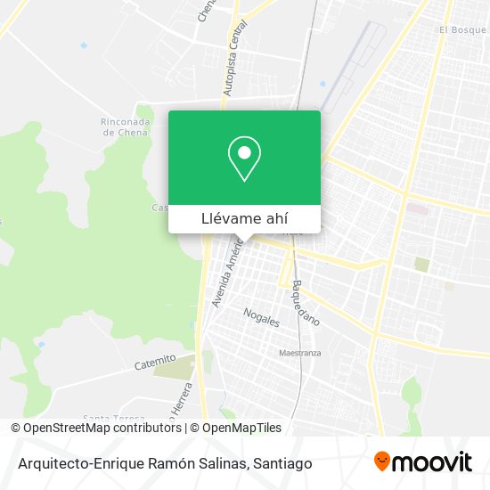 Mapa de Arquitecto-Enrique Ramón Salinas
