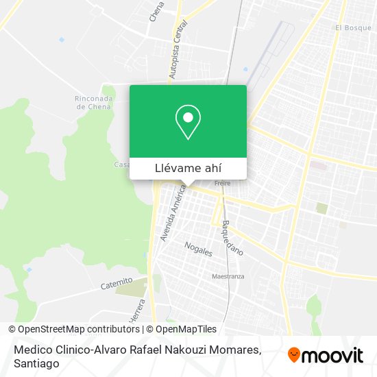 Mapa de Medico Clinico-Alvaro Rafael Nakouzi Momares