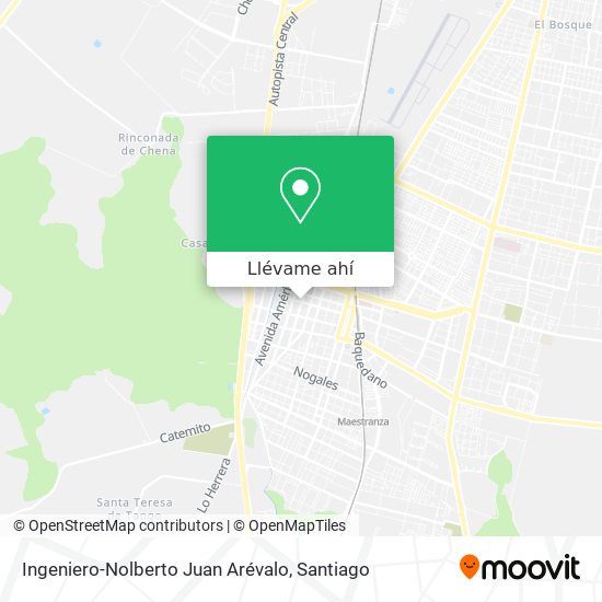 Mapa de Ingeniero-Nolberto Juan Arévalo