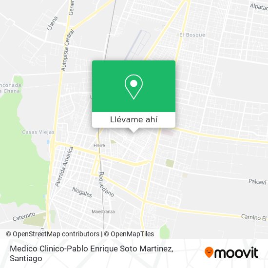 Mapa de Medico Clinico-Pablo Enrique Soto Martinez