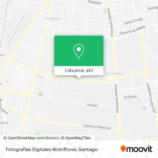 Mapa de Fotografías Digitales Rodriflores