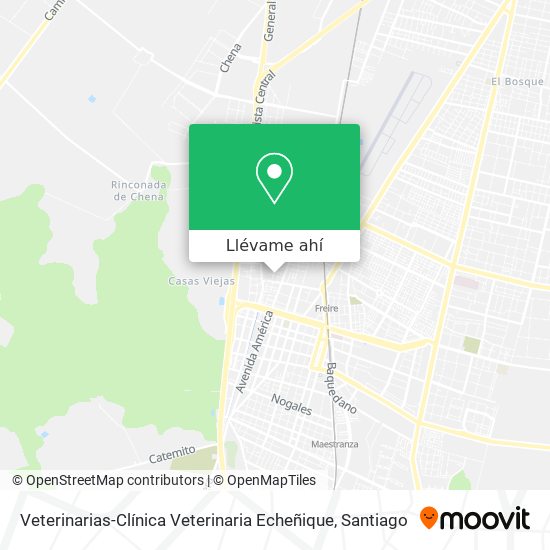 Mapa de Veterinarias-Clínica Veterinaria Echeñique