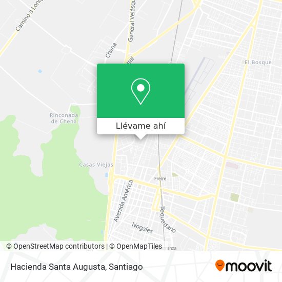 Mapa de Hacienda Santa Augusta