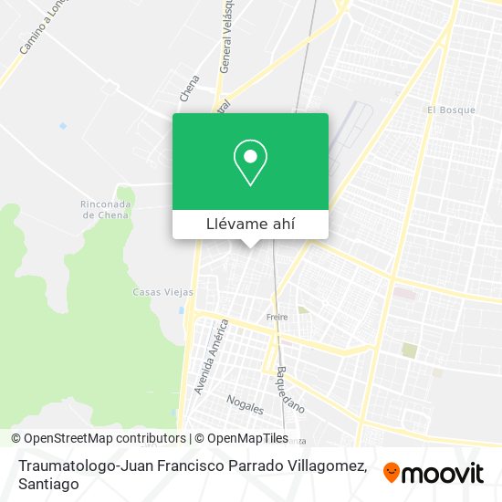 Mapa de Traumatologo-Juan Francisco Parrado Villagomez