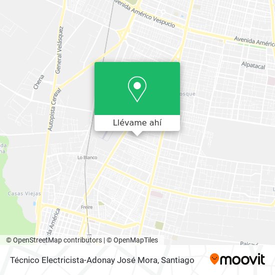 Mapa de Técnico Electricista-Adonay José Mora