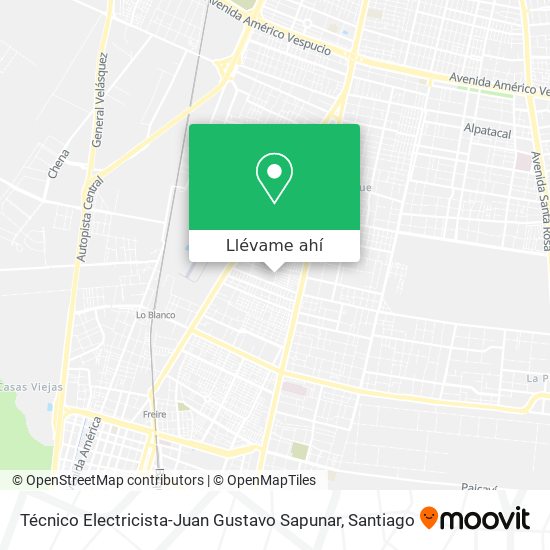 Mapa de Técnico Electricista-Juan Gustavo Sapunar