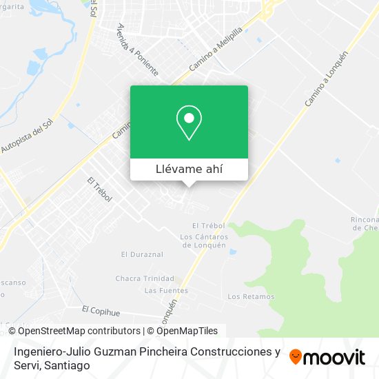 Mapa de Ingeniero-Julio Guzman Pincheira Construcciones y Servi