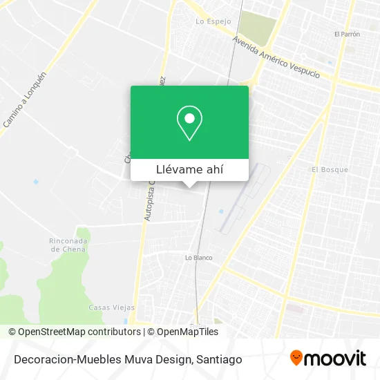 Negociar Derribar Dedicación Cómo llegar a Decoracion-Muebles Muva Design en San Bernardo en Micro?