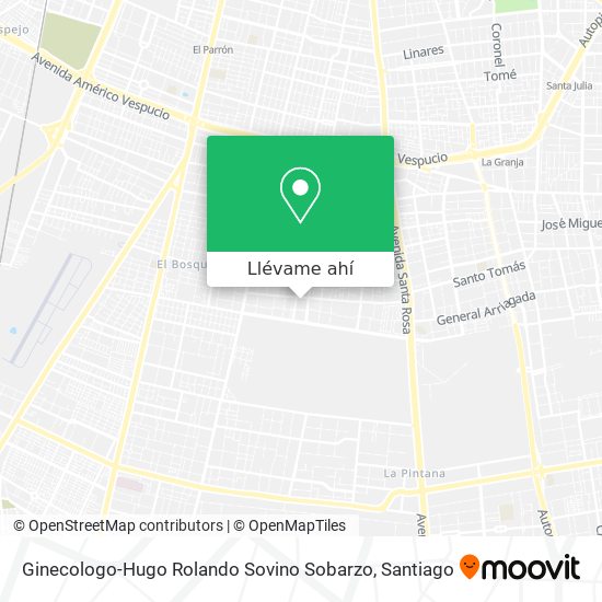 Mapa de Ginecologo-Hugo Rolando Sovino Sobarzo