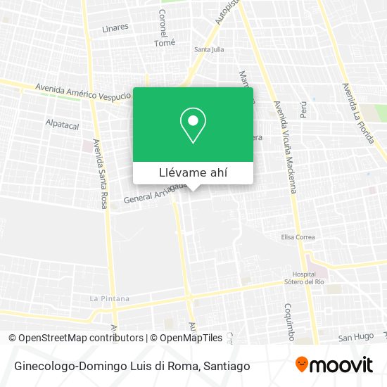 Mapa de Ginecologo-Domingo Luis di Roma