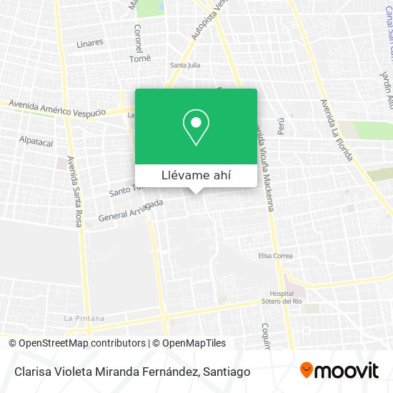 Mapa de Clarisa Violeta Miranda Fernández