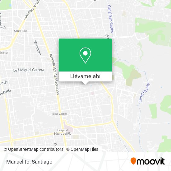 Mapa de Manuelito