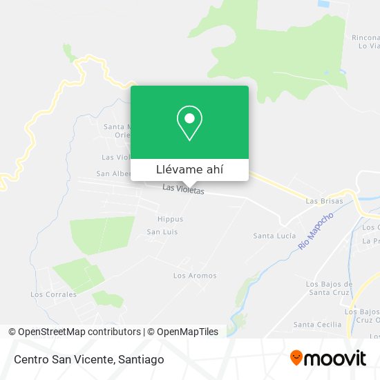 Mapa de Centro San Vicente