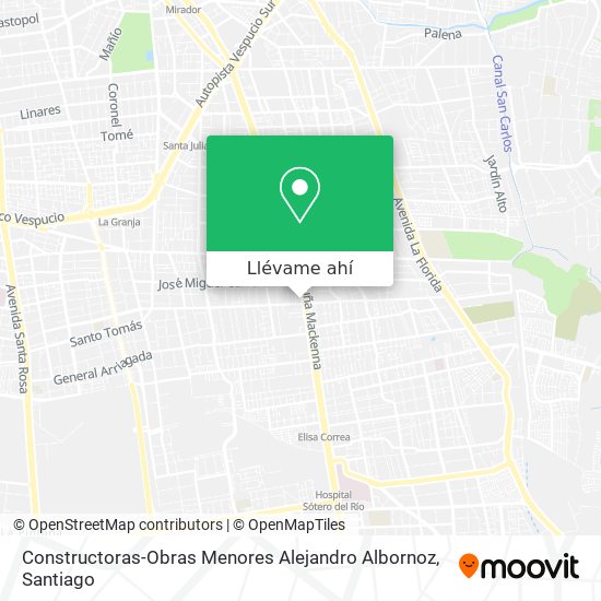 Mapa de Constructoras-Obras Menores Alejandro Albornoz