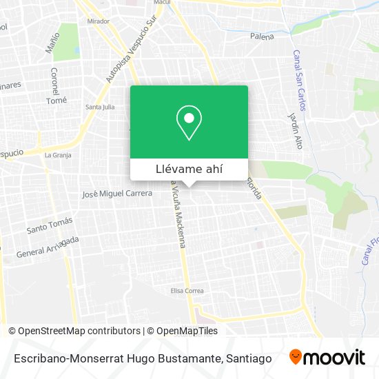 Mapa de Escribano-Monserrat Hugo Bustamante