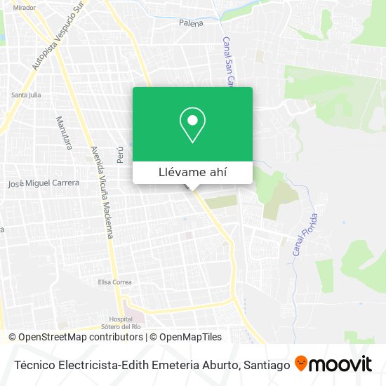 Mapa de Técnico Electricista-Edith Emeteria Aburto