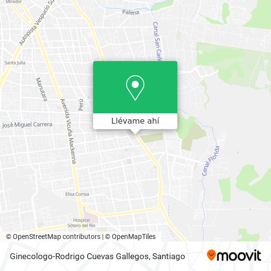 Mapa de Ginecologo-Rodrigo Cuevas Gallegos