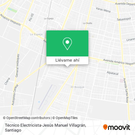 Mapa de Técnico Electricista-Jesús Manuel Villagrán