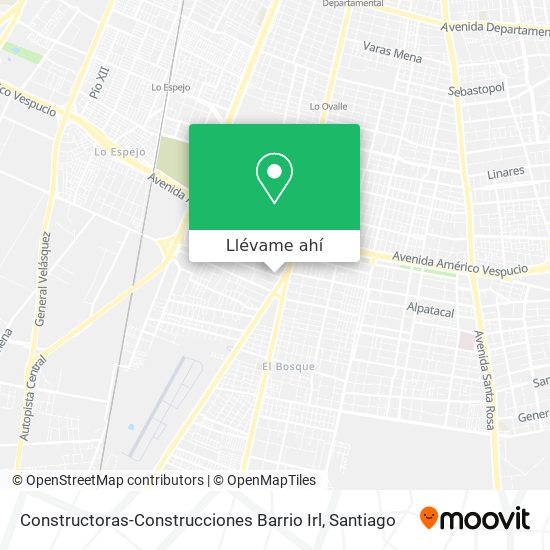 Mapa de Constructoras-Construcciones Barrio Irl