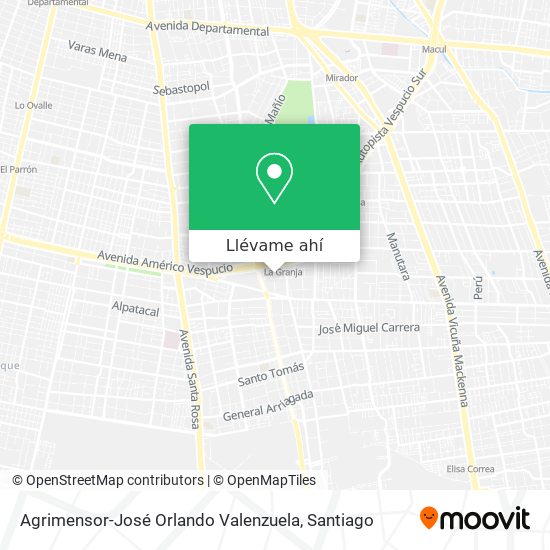 Mapa de Agrimensor-José Orlando Valenzuela