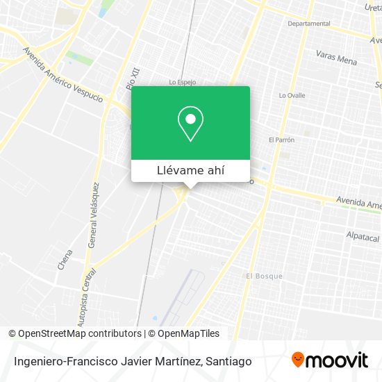 Mapa de Ingeniero-Francisco Javier Martínez